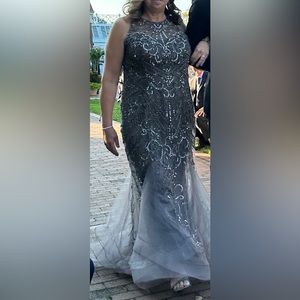 Ivonne D mother of the bride dress